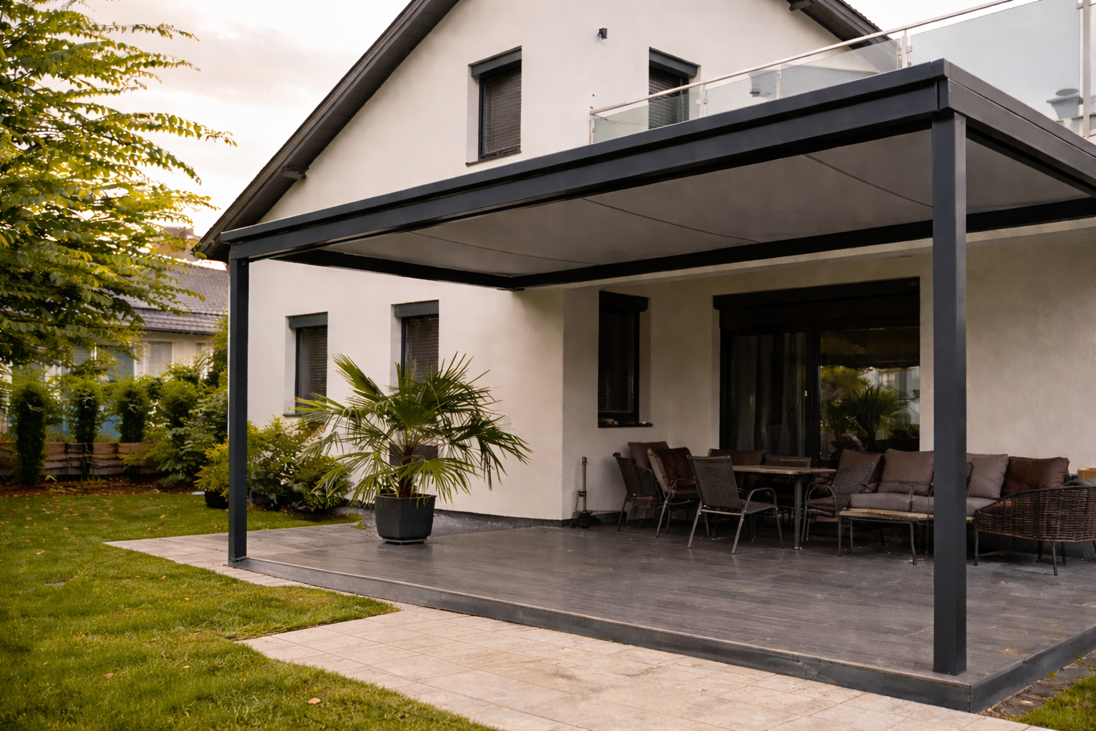 Télikert és terasztető árnyékoló Budapest